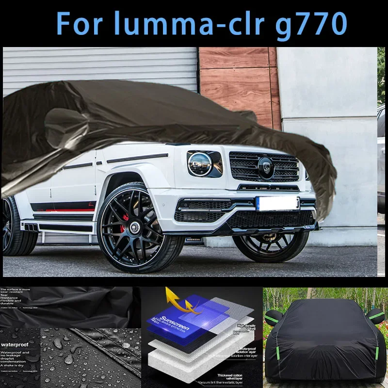 

For lincoln-clr g770 Outdoor Protection Full Car Covers Snow Cover Sunshade Waterproof Dustproof Exterior Car accessories