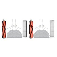 A28F-2X Accessories Kits For Xiaomi Dreame D9 Robot Vacuum Cleaner Parts Main Roller Side Brush Hepa Filter Mop Cloth