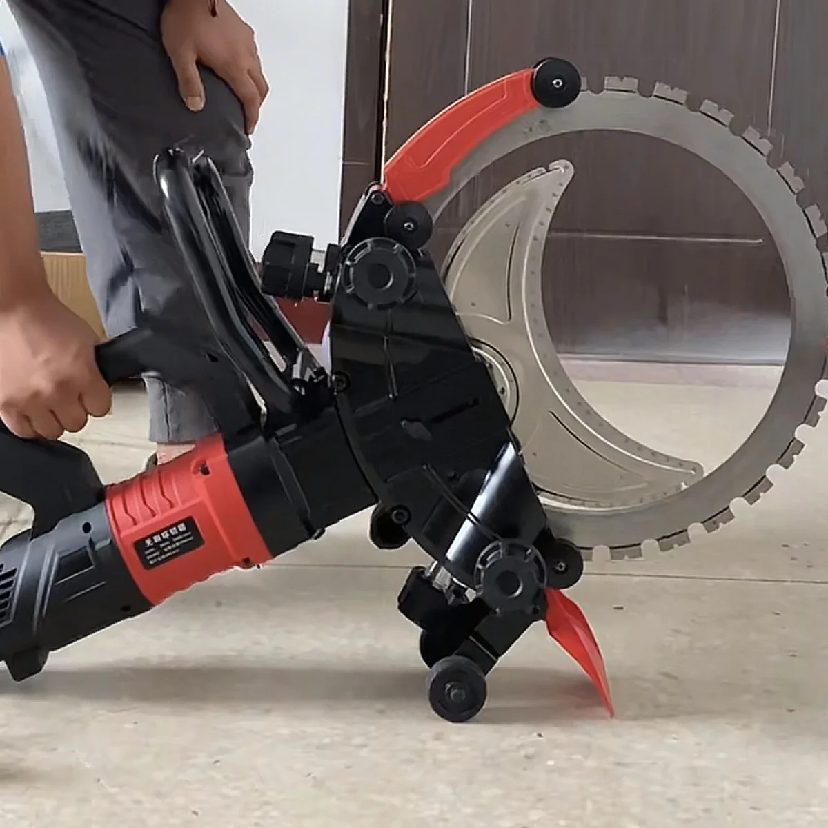 

High-Power Multi-Functional Iron Ring Saw Machine High-Frequency Concrete Wall Cutting Tool Wall Opening Door/Window/Stone