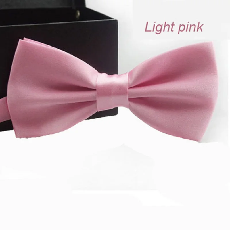 Korean Kids Bowtie For Boys Gril Baby Children Solid Color Bow Tie Reusable Business Fashion Bow Tie Accessories