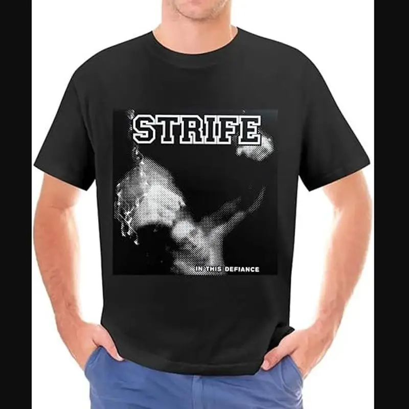 Strife American Hardcore Punk Band In This Defiance T Shirt Size S 5Xl