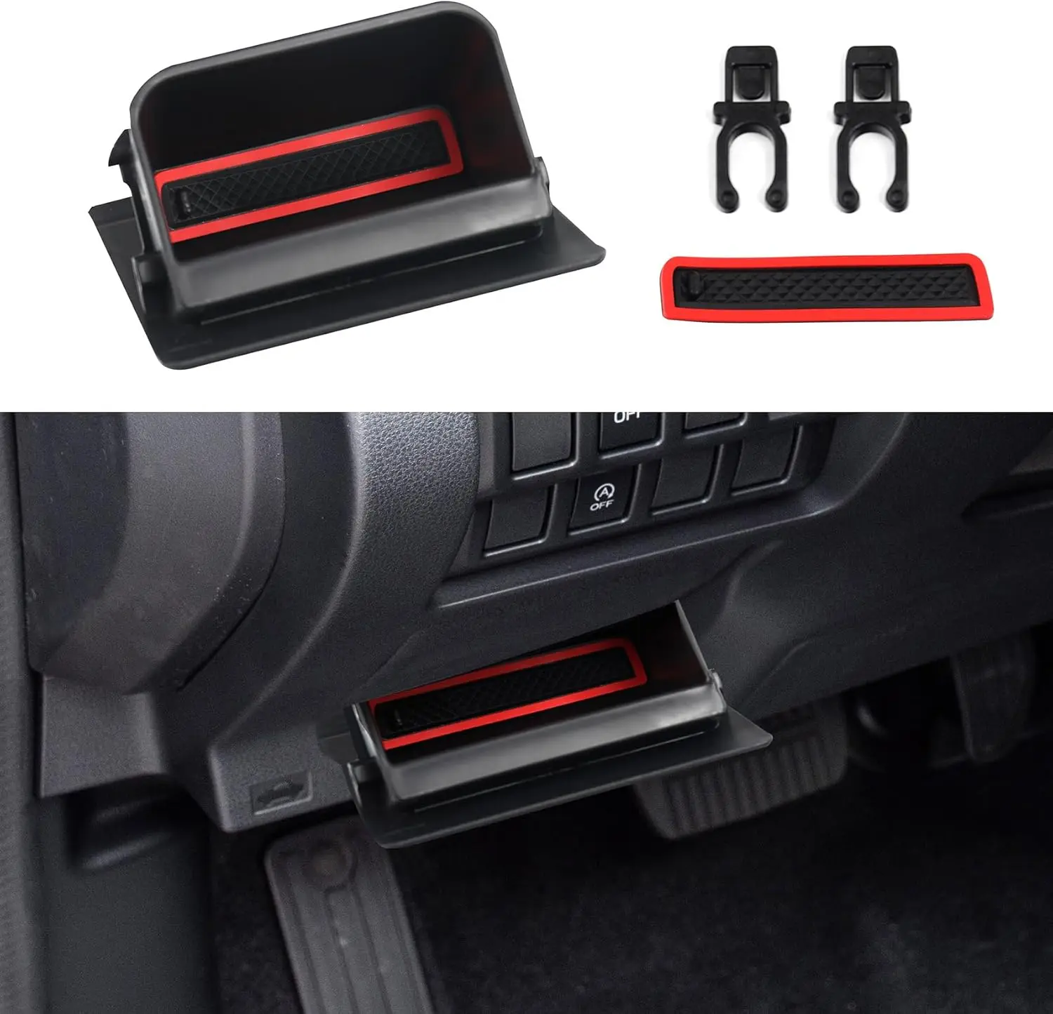 

Coin Container Storage Dash Tray Compatible for Subaru Impreza XV/Crosstrek Forester Legacy Outback WRX STI Ascent Accessories