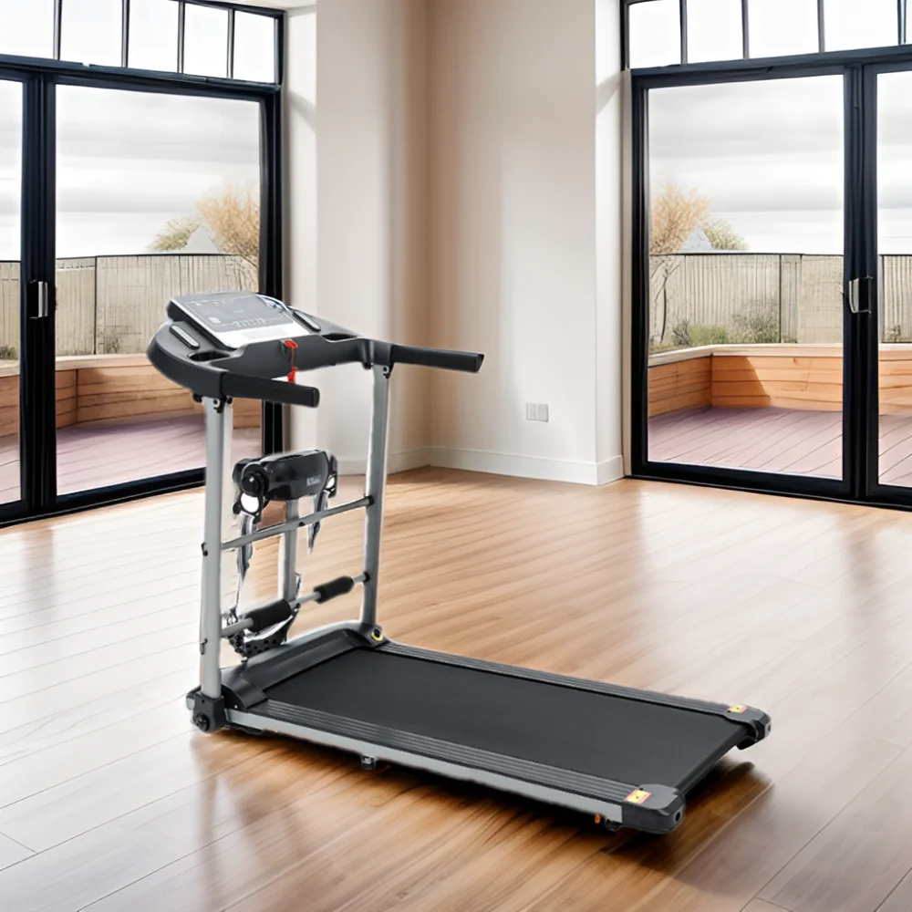 

Оптовая продажа 2023, ультра-тихий амортизирующий складной беговой тренажер для измерения сердечного ритма