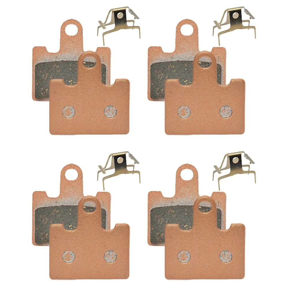 Brake Pads For Mountain Bike Ebike Brake Pads Fast Heat Dissipation Metal Sintering Friction Muddy Environment Suitable