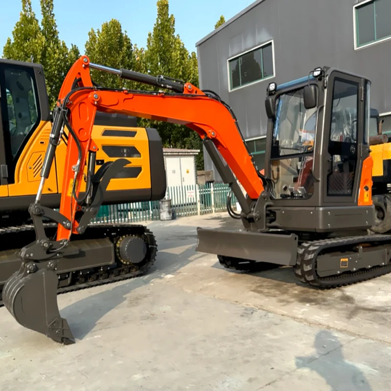 Customized China Hot Sale TZ35 Mini Excavator Small Digger EPA CE Low Price 3.5Ton with High Quality for Sale