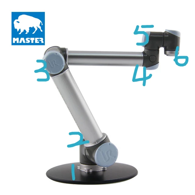 1:6 Robot Manipulator Arm Model for  5-Axis Arm Model Vertical Multiple-Joint Decoration Model