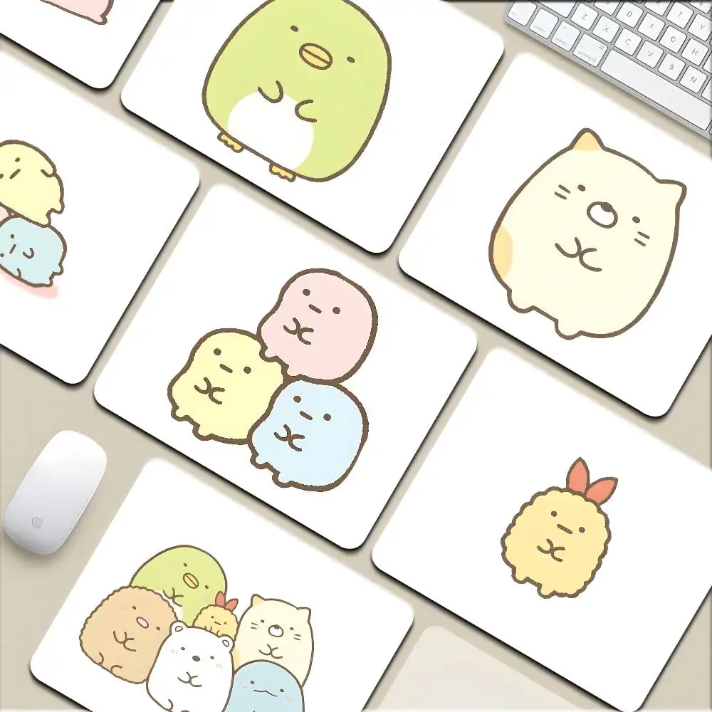 Cute Cartoon Sumikko Gurashi Small Mousepad Keyboard Pad Laptop Cushion Non-slip Deskpad