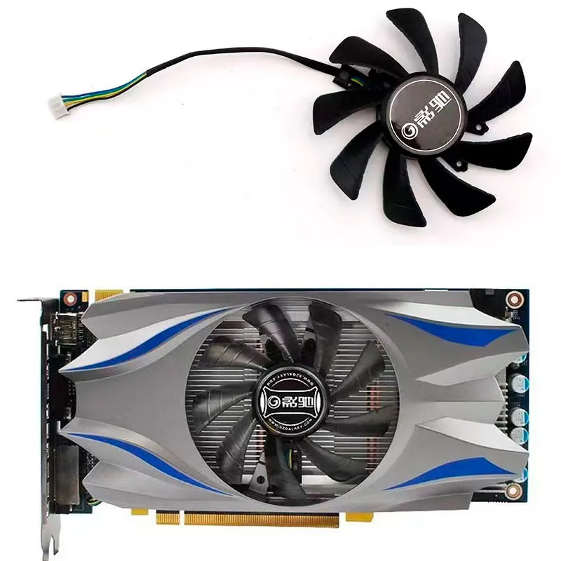 Nuova ventola GPU 4pin 85MM GA92O2U GTX650TI adatta per il raffreddamento della scheda grafica generale Yingchi GTX650TI 660 950 Boost Xiaojiang Tiger