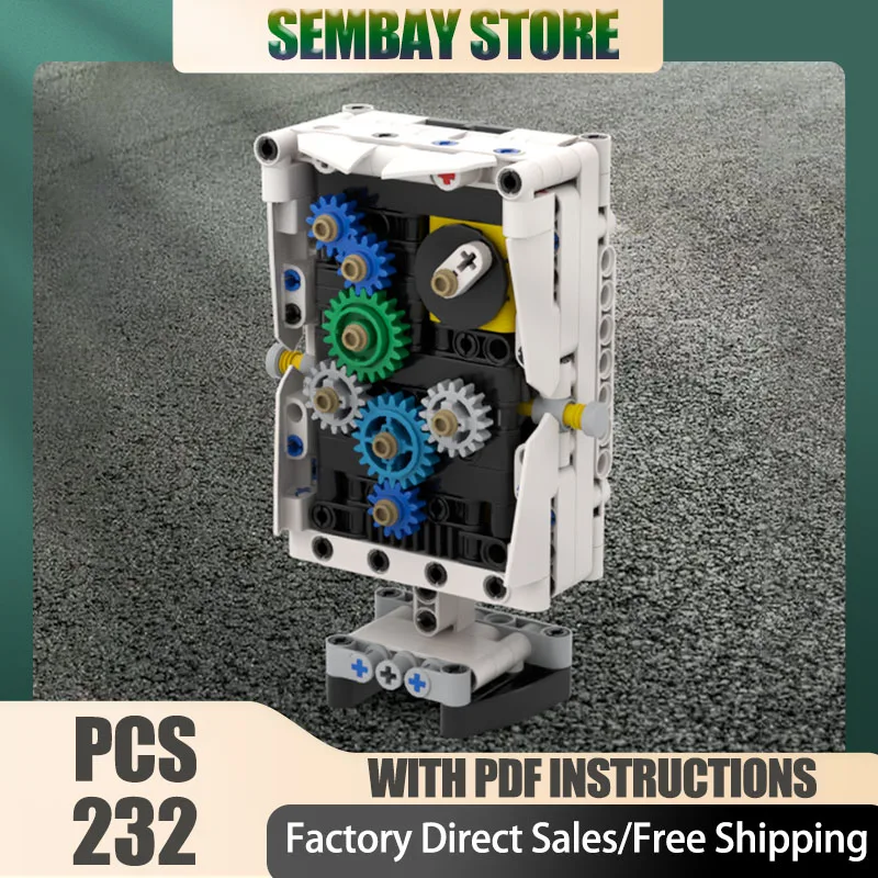 

Creative Series Moc Building Bricks Modular Strange Machine Model Technology Blocks Christmas DIY Toy Construction Gifts