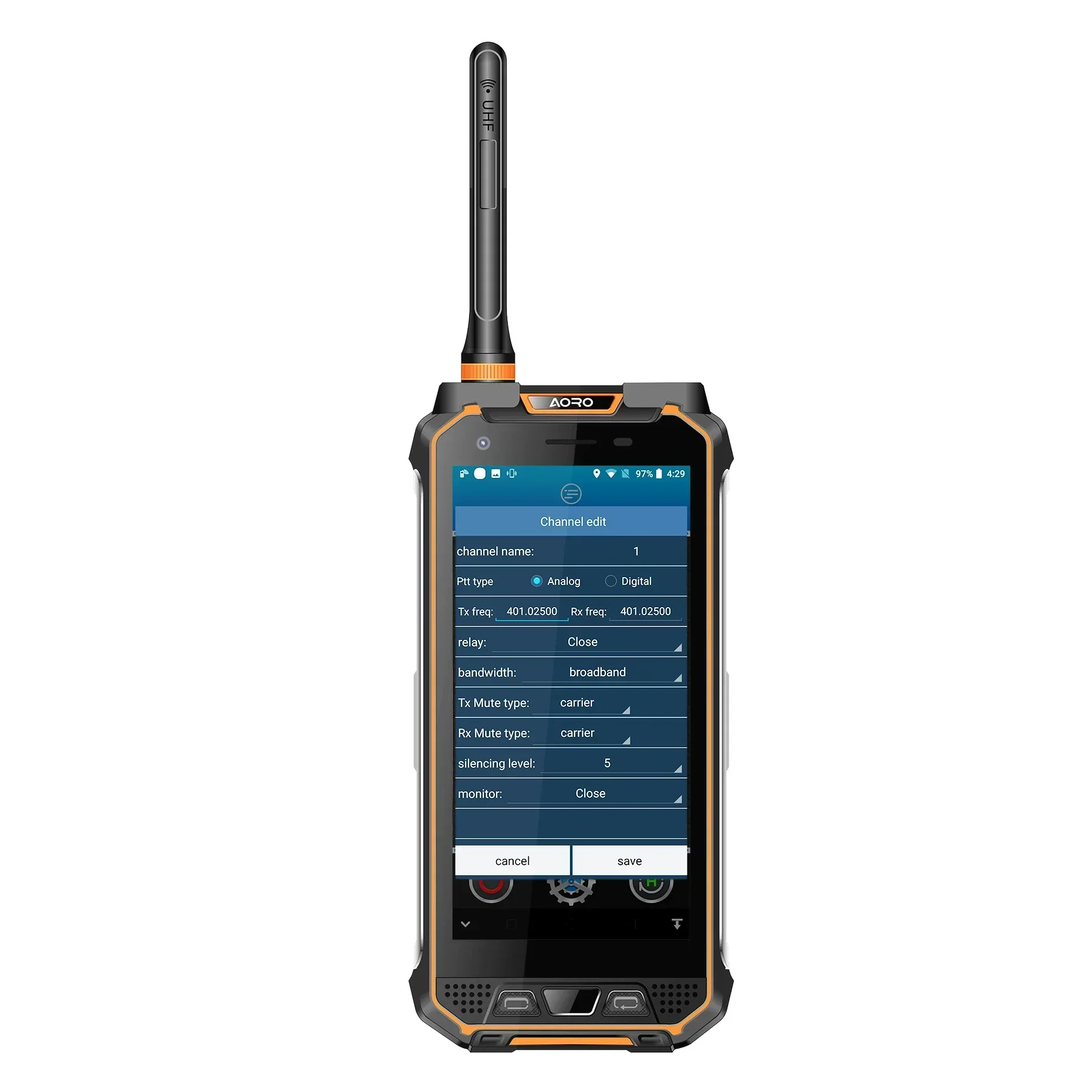 Aoro m5 android 8.1 telefones android baratos usam lte dmr ppt + poc duplo walkie talkie smartphone telefone móvel robusto