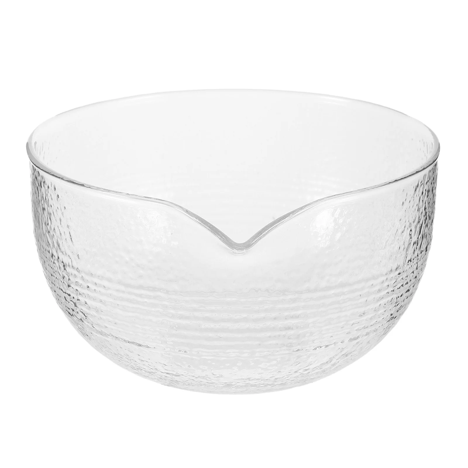 

Japanese Matcha Bowl Clear Glass Spout Tea Mug Elegant Design for Ceremonial and Meditation Portable Lightweight Accessory