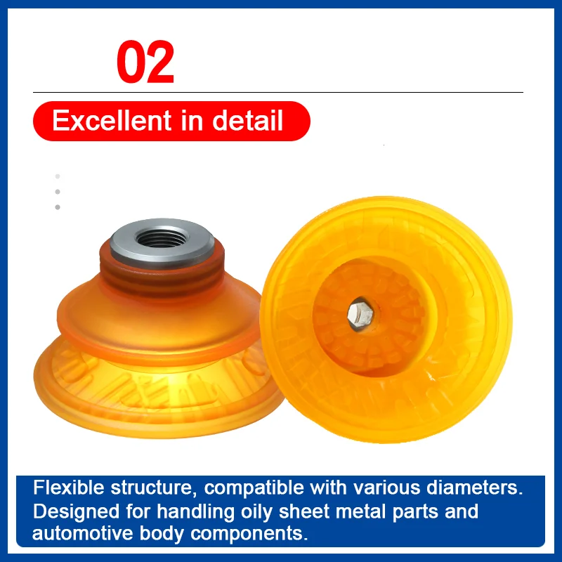 A-WEA15 سلسلة أكواب شفاط المكنسة الكهربائية البولي يوريثين كوب شفاط المكنسة الكهربائية A-WEA15-30/40/50/60/80/100