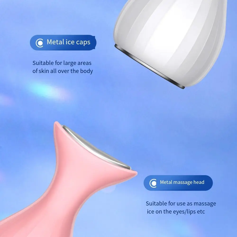 

Double Side Facial Cooling Massager Tighten Skin Repair Edema Ice Muscle Instrument Anti-wrinkle Deep Tissue Face Ice Cooler