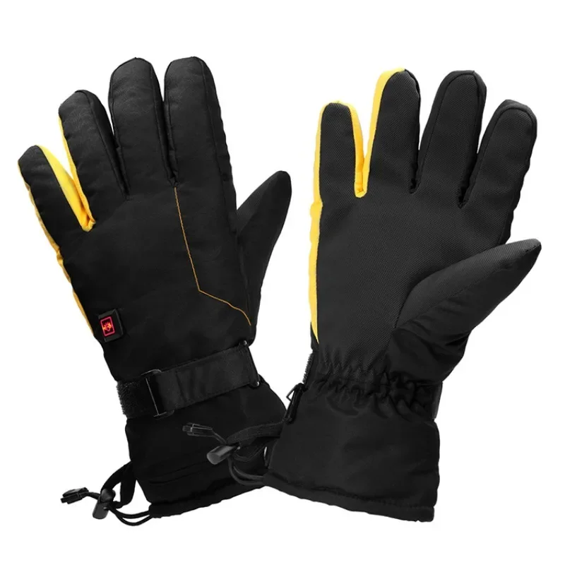 Waterproof Heated Ski Bike Motorcycle Warm Gloves