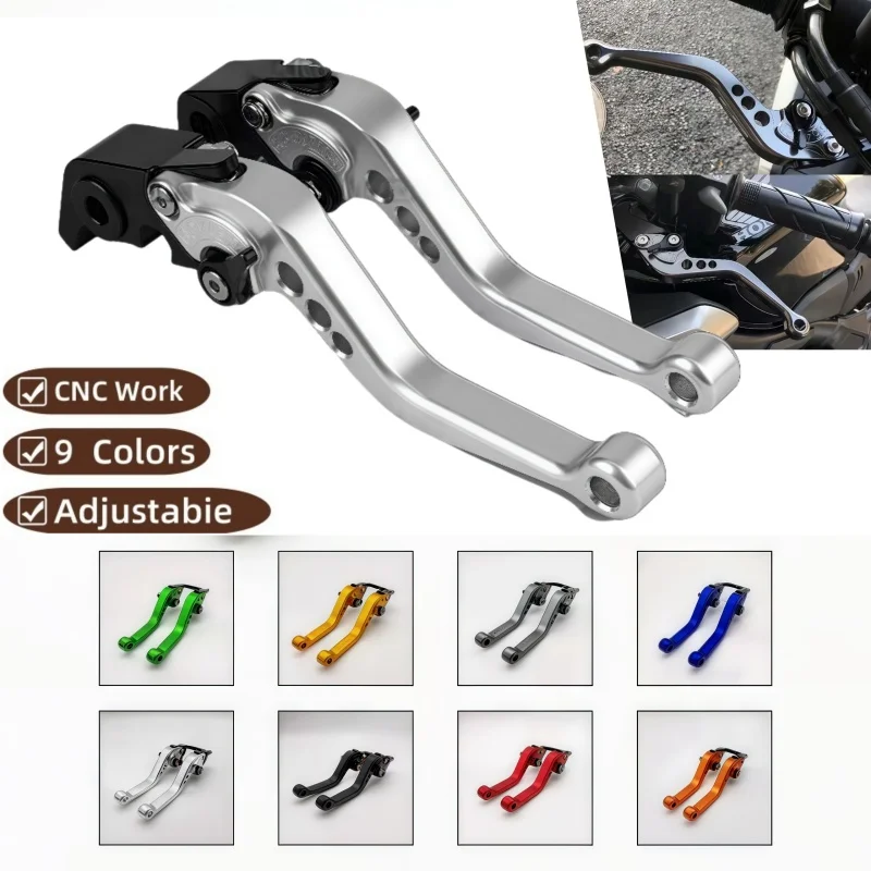 Tige de frein pour Kawasaki ZZR1200 2002-2005 ZG1000 CONCOURS 1992-2006, levier de frein et d'embrayage réglable CNC pour moto