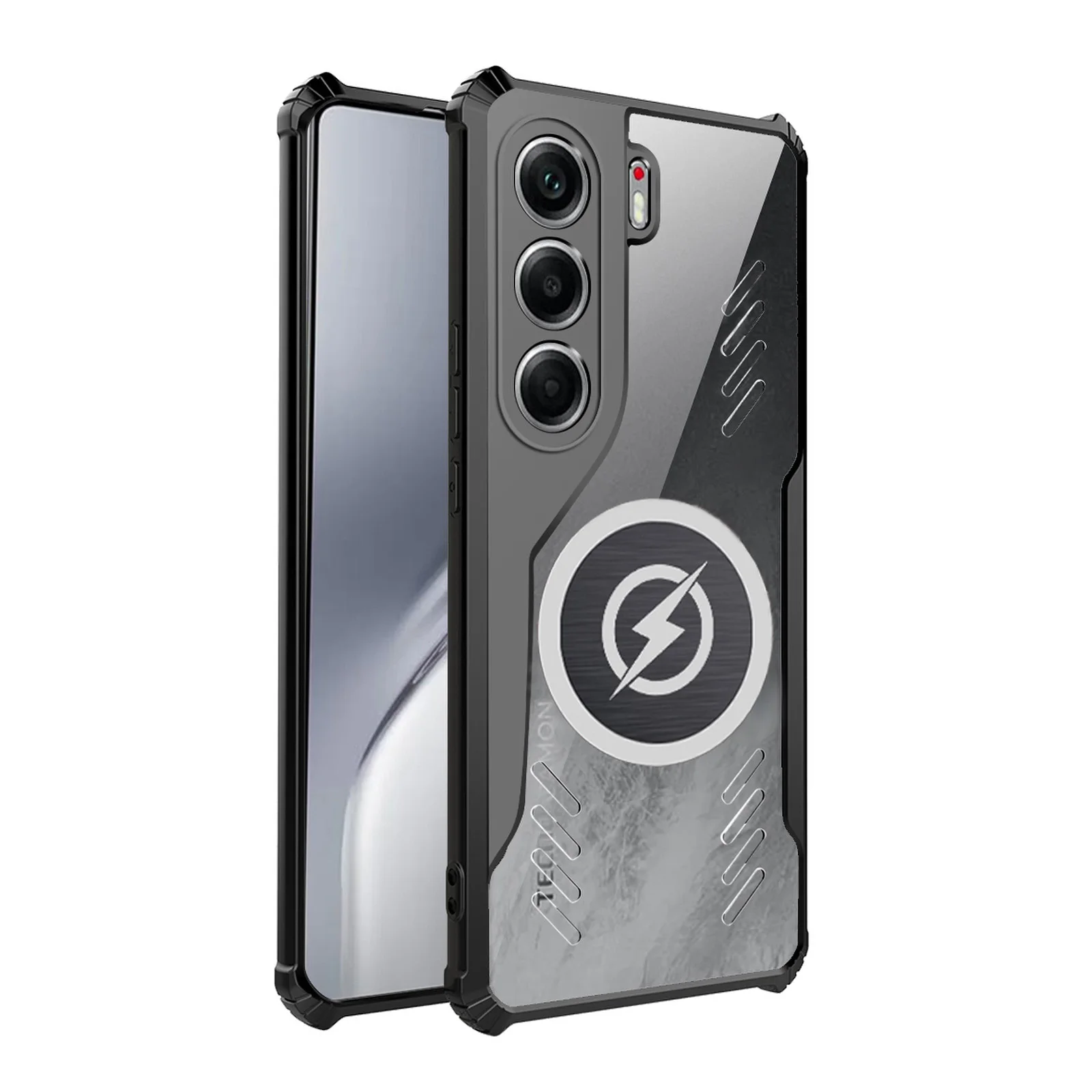 

Прозрачный чехол для Tecno Camon 40 30 30S Pro 5G, чехол с магнитным рассеиванием тепла, защитный чехол от падения No 05-06