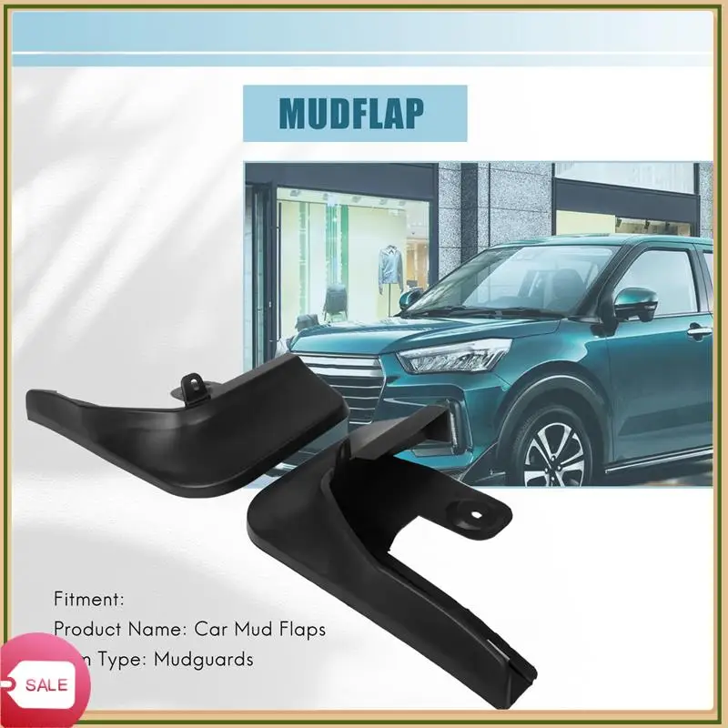 

Unique 4PCS Mudflap For Toyota Raize Rocky 2020-2021 Fender Mud Flaps Guard Splash Flap Mudguard Accessories