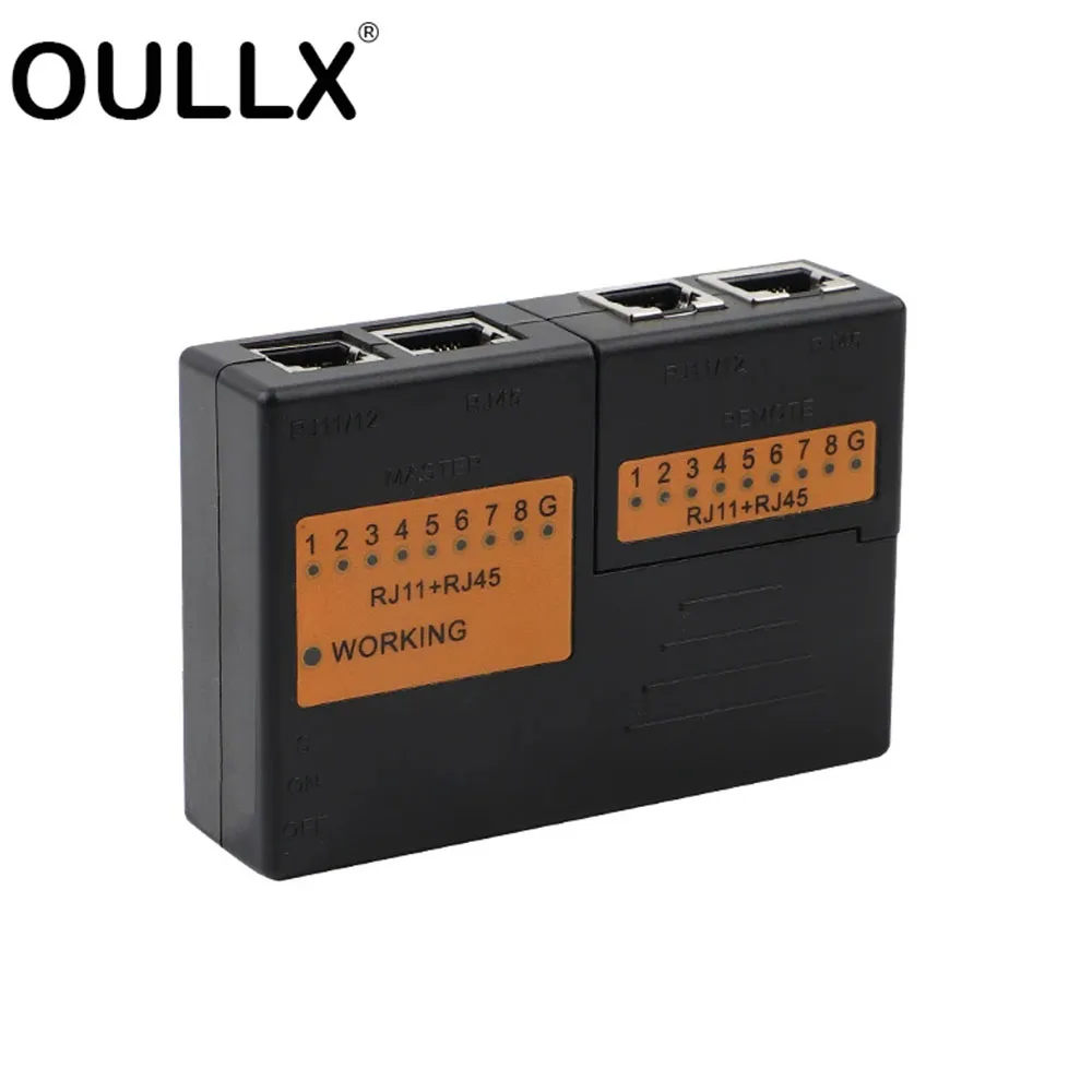 Mini RJ45 Cable Tester Lan Ethernet Network RJ11 RJ12 CAT5 6 7 UTP LAN Cable Testing Tester Networking Tool Network Repair Tool