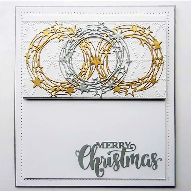 MERRY Christmas Dies Cut Word Metal Cutting   Stamps   Craft  Scrapbooking