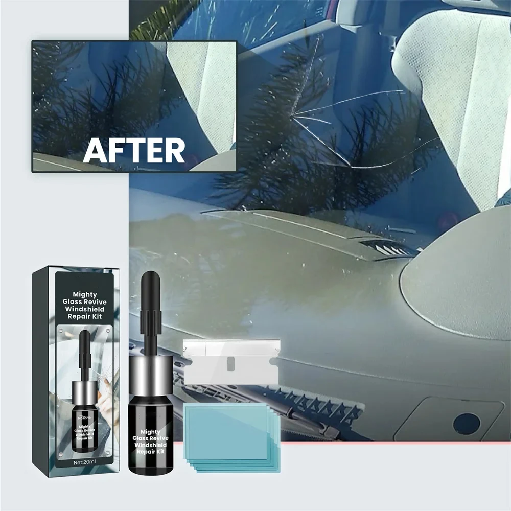 Car Windshield Cracked Repair Tool Kit Upgrade Auto Glass Repair Fluid Auto Window Scratch Crack Restore Car Accessories