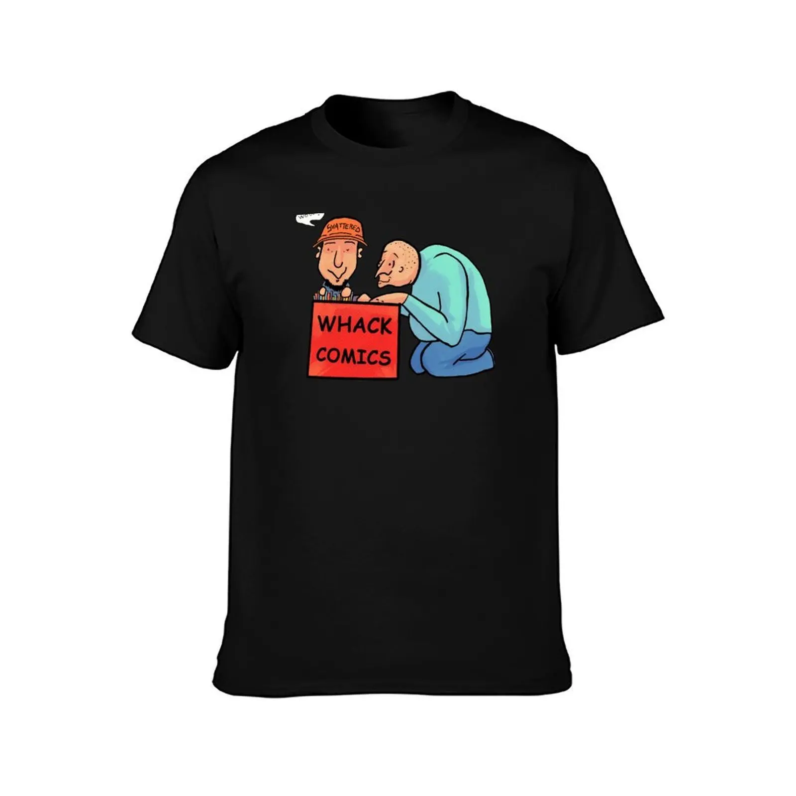 WHACK COMICS Hilary Jenkins Variant T-Shirt Plus Size Summer Short Sleeve T-Shirt