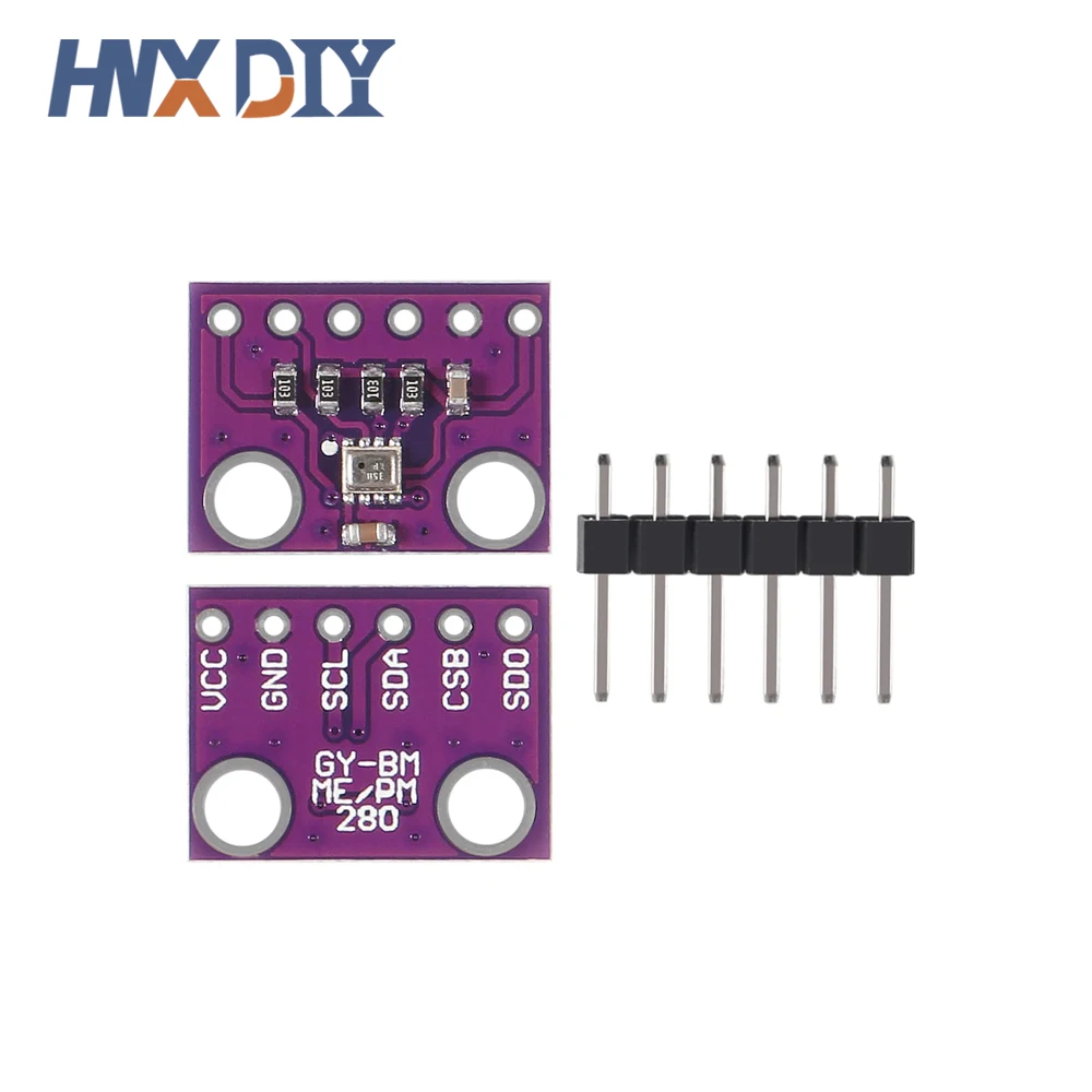 1-10 Stück BME280 BMP280 5 V 3,3 V Digitalsensor Temperatur Luftfeuchtigkeit Luftdruckmodul I2C SPI für Arduino – Detail 17