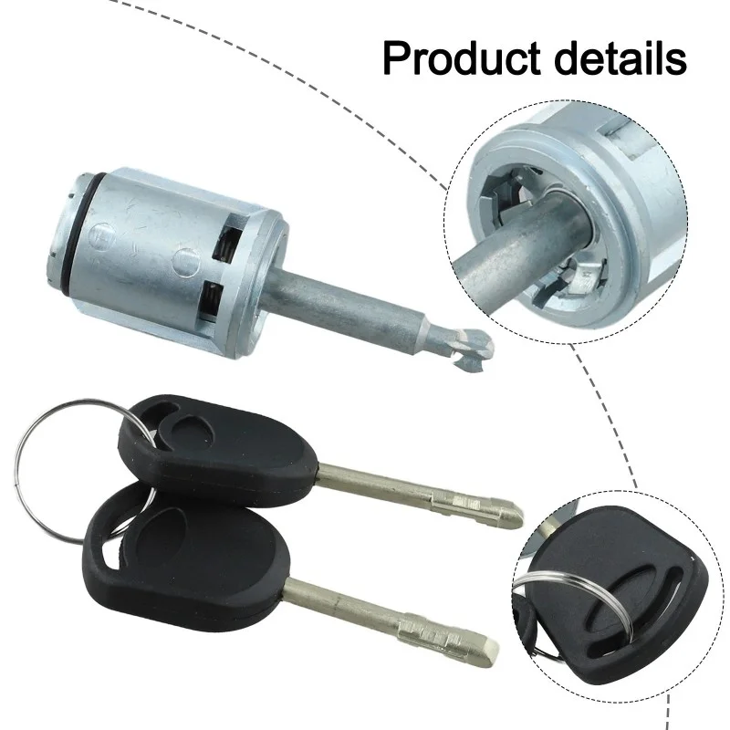 

Car Bonnet Lock Cylinder With 2 Keys Car Door Lock Core Key Switch Lock For Ford Focus Mk1 1998-2004 Car Lock Accessories