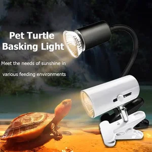 UVA and UVB reptile lamp, turtle basking, UV light, heating light, complete spectrum, amphibian solar lamp, 25 W, 50 W, 75W, 1-10pcs 10 Main Sales Lamping Heating - №1