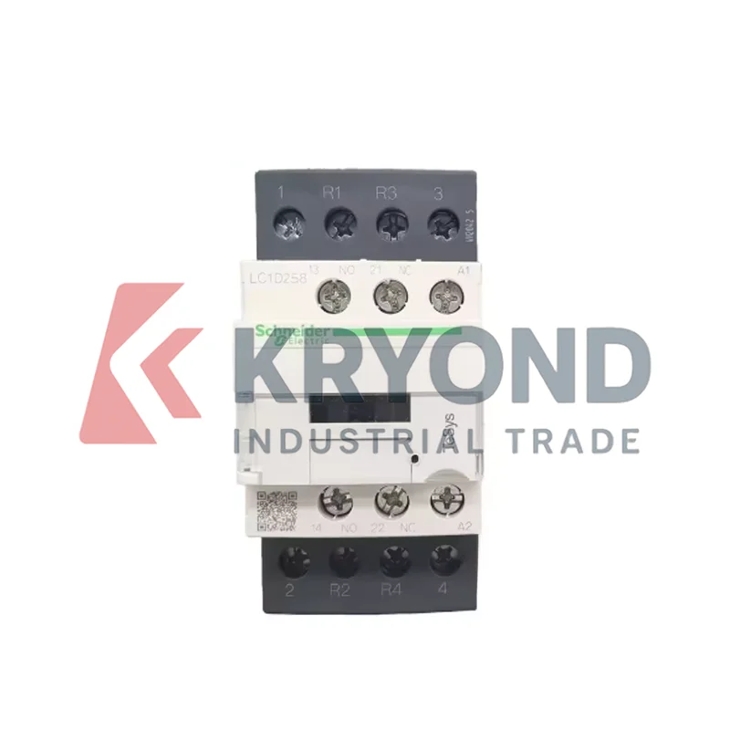 Schneider Four Pole Contactor for Motor Control Power Distribution and Industrial Automation