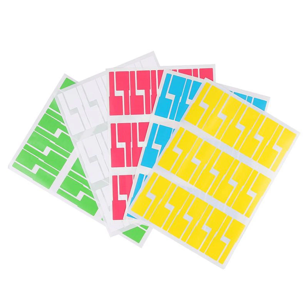 10sheets A4 Cable Label Sticker Waterproof Network PC Wire Cable Tie Marker Marking Organizer Tag Management Tool Label Sticker