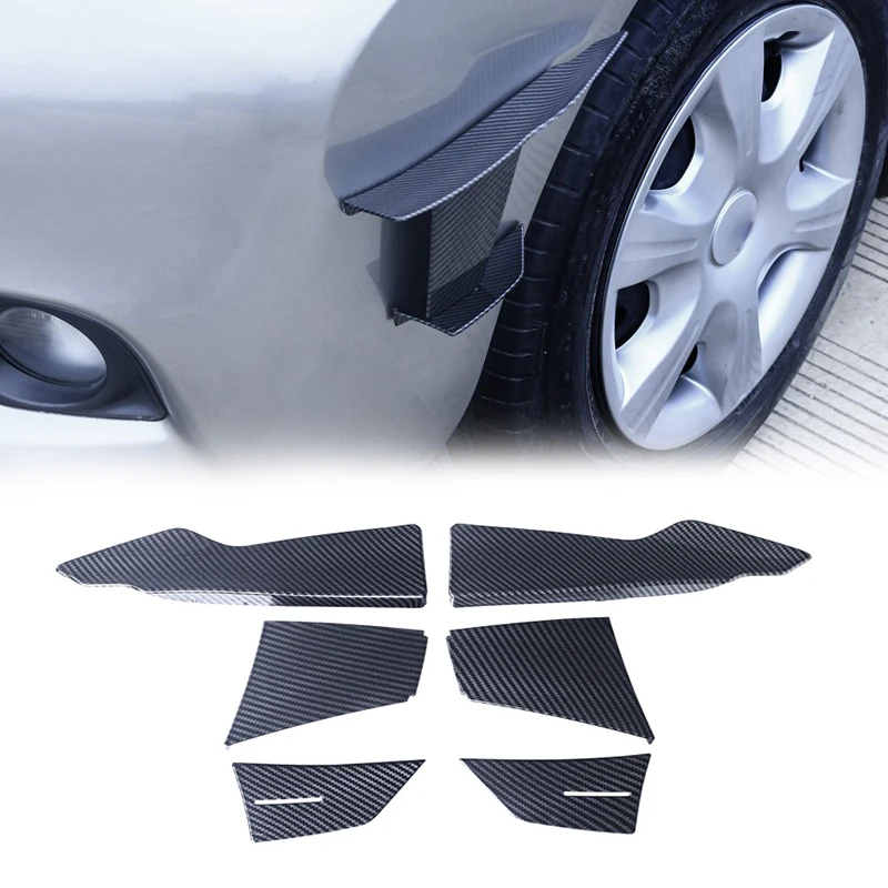 

Car universal front bar wind blade decoration car bumper front bumper anti-scratch strip front bumper spoiler modification