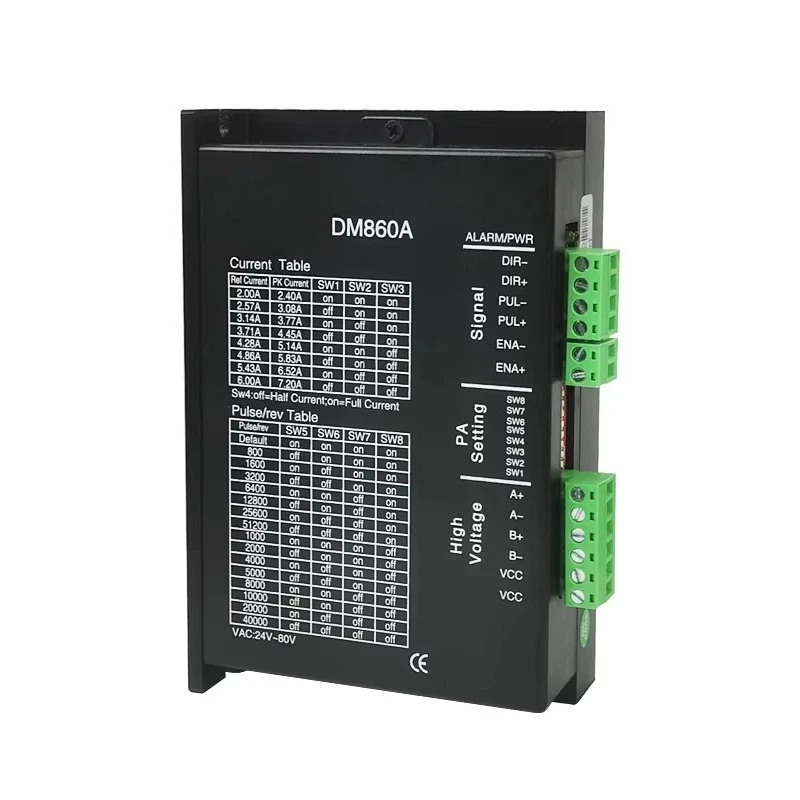 

Hybrid DM860A 2-Phase Microstep Digital Stepper Motor Driver