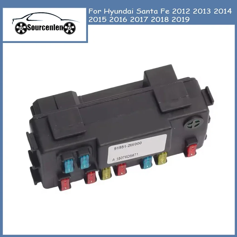 91951-2W000 919512W000 91951 2W000 Engine Module System Box For Hyundai Santa Fe 2012 2013 2014 2015 2016 2017 2018 2019