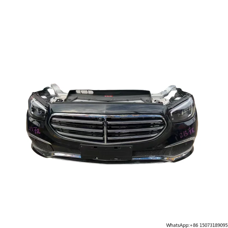 For  E-Class W213. W238 New Front Bumper Assembly with Radiator and Headlights