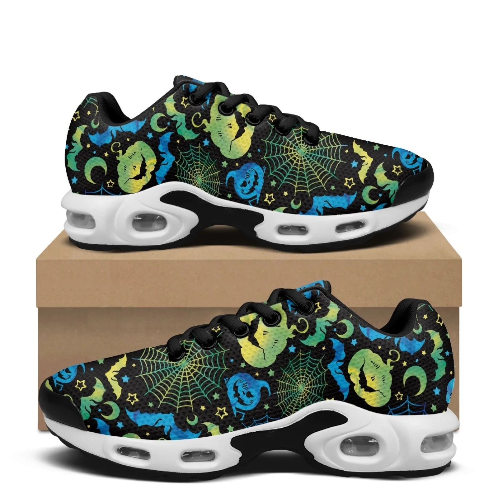 XIXIRIMIDO Halloween Air Cushion Sneaker Schuhe für Damen 2026 Neue Kollektion Damensandalen Zapatillas De Mujer für Teenager & Männer
