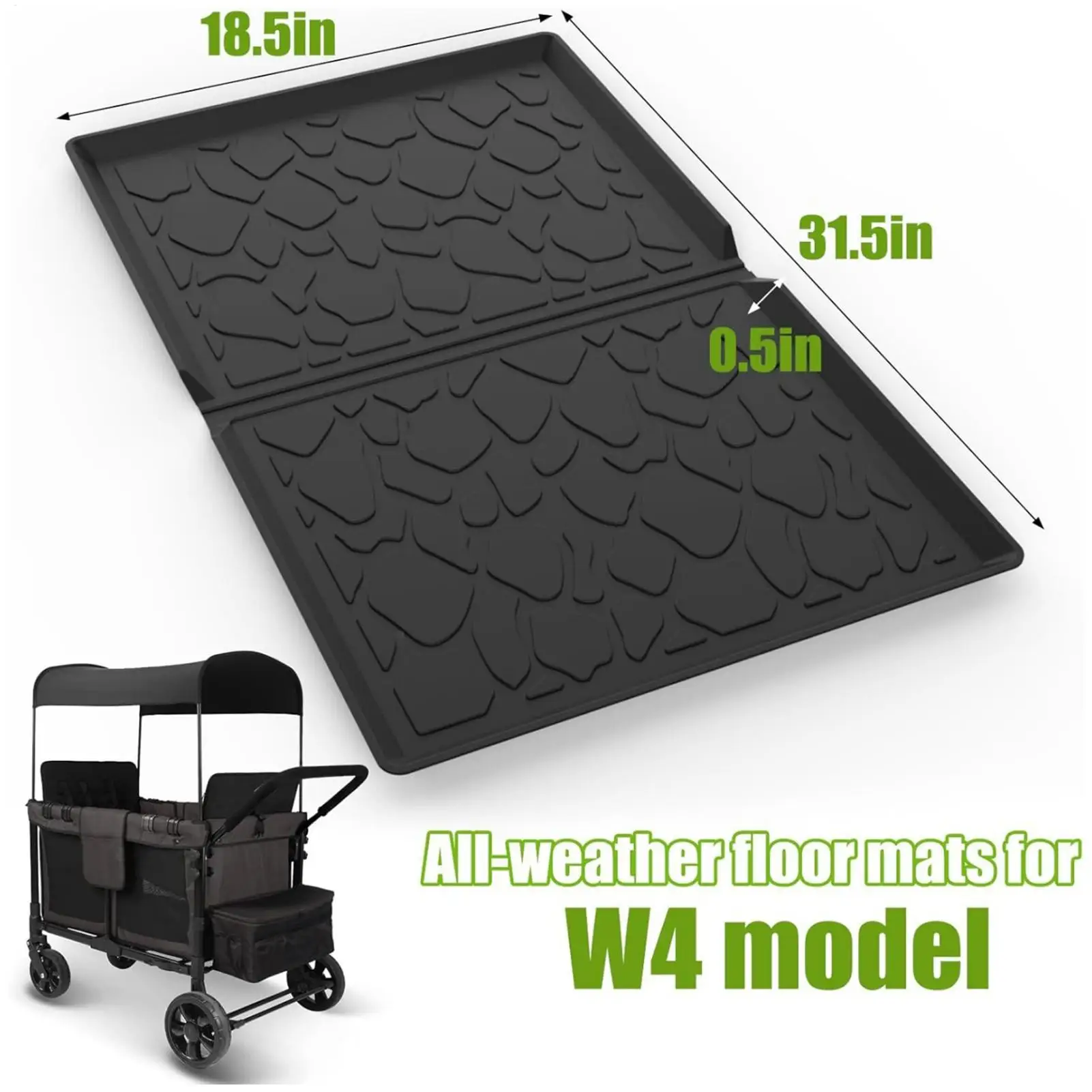 وسادة عربة الأطفال من السيليكون لحماية عربة الأطفال، واقي قابل لإعادة الاستخدام للبقالة الخارجية والتسوق والنزهات والسفر والعطلات على الشاطئ #5