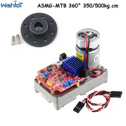 ASMG-MTB High Power High Torque Servo Magnetic Encoded 360 Degree 350kg.cm 500kg.cm Robot Steering Motor Large Mechanical Arm