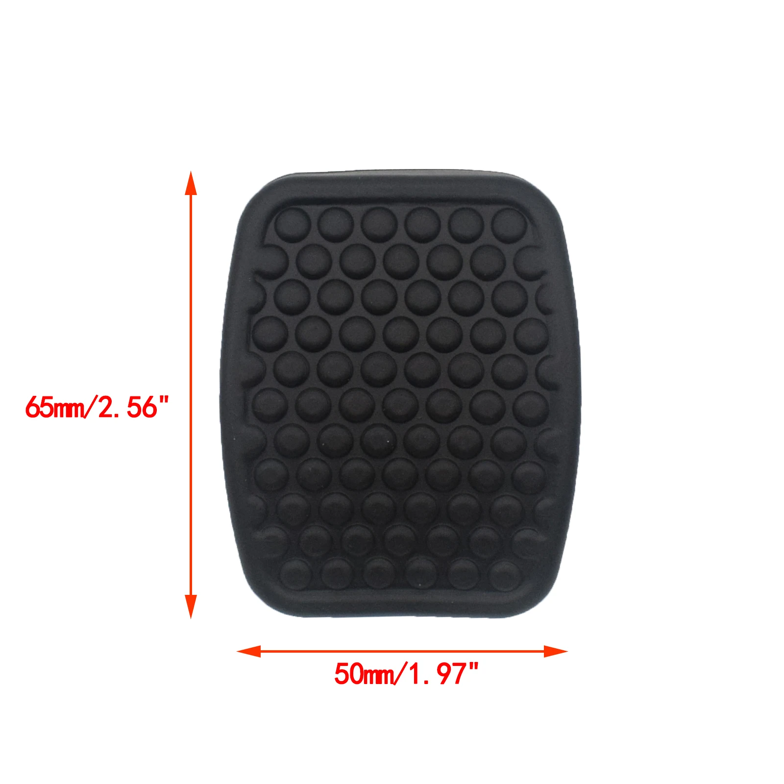 3Pcs/ Set Car Brake Clutch Accelerator Pedal Rubber Pad Cover For Suzuki Swift Samurai Sidekick Vitara Tracker OE# 49751-79001