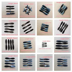 55mm 60mm 75mm 76mm Blade Propeller Props for 716 720 816 8520 Motor DIY Micro DIY Micro Quadcopter RC Drone Accessories