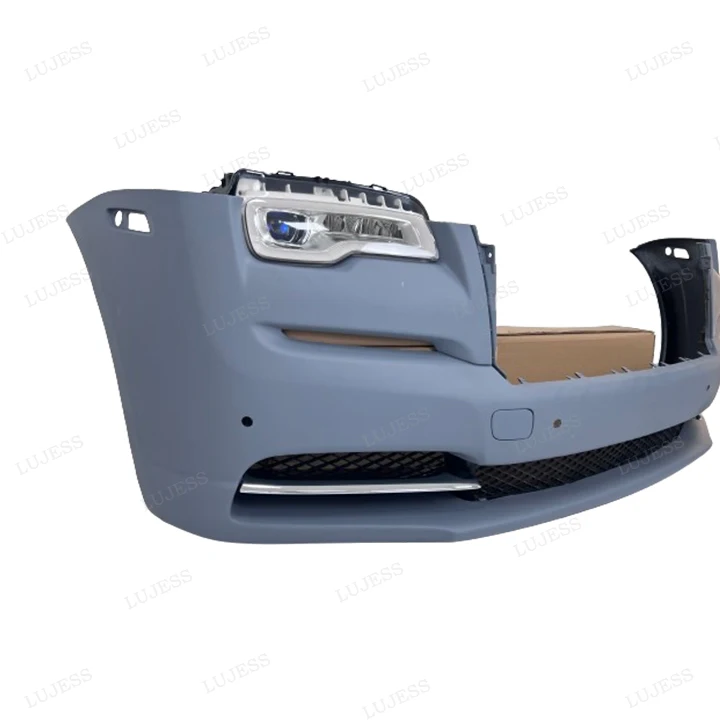 Upgrade to New Style Car Front Bumper Main Grill for Rolls Royce Wraith 1st Generation Upgrade to 2nd Generation 51117397114