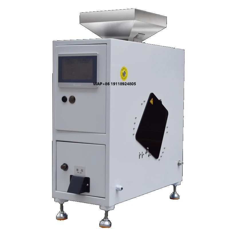 

Anhui RealTech Q16 Color Sorter Mini Portable Movable 50-150kg/h Coffee Beans Shape Color Sorting Color Sorter Machine