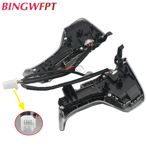 Imagen 2 del producto Interruptor de Control de crucero para Mitsubishi PAJERO SPORT 2015-2022 Outlander Delica L200, botón de Audio Multimedia para volante, nuevo