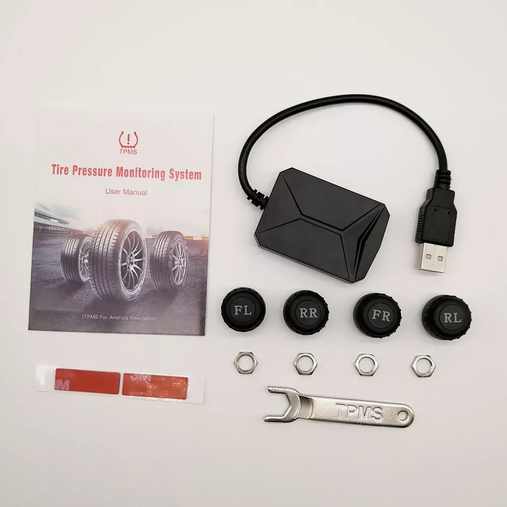 USB Car Tire Pressure System TPMS for Android Car DVD Radio