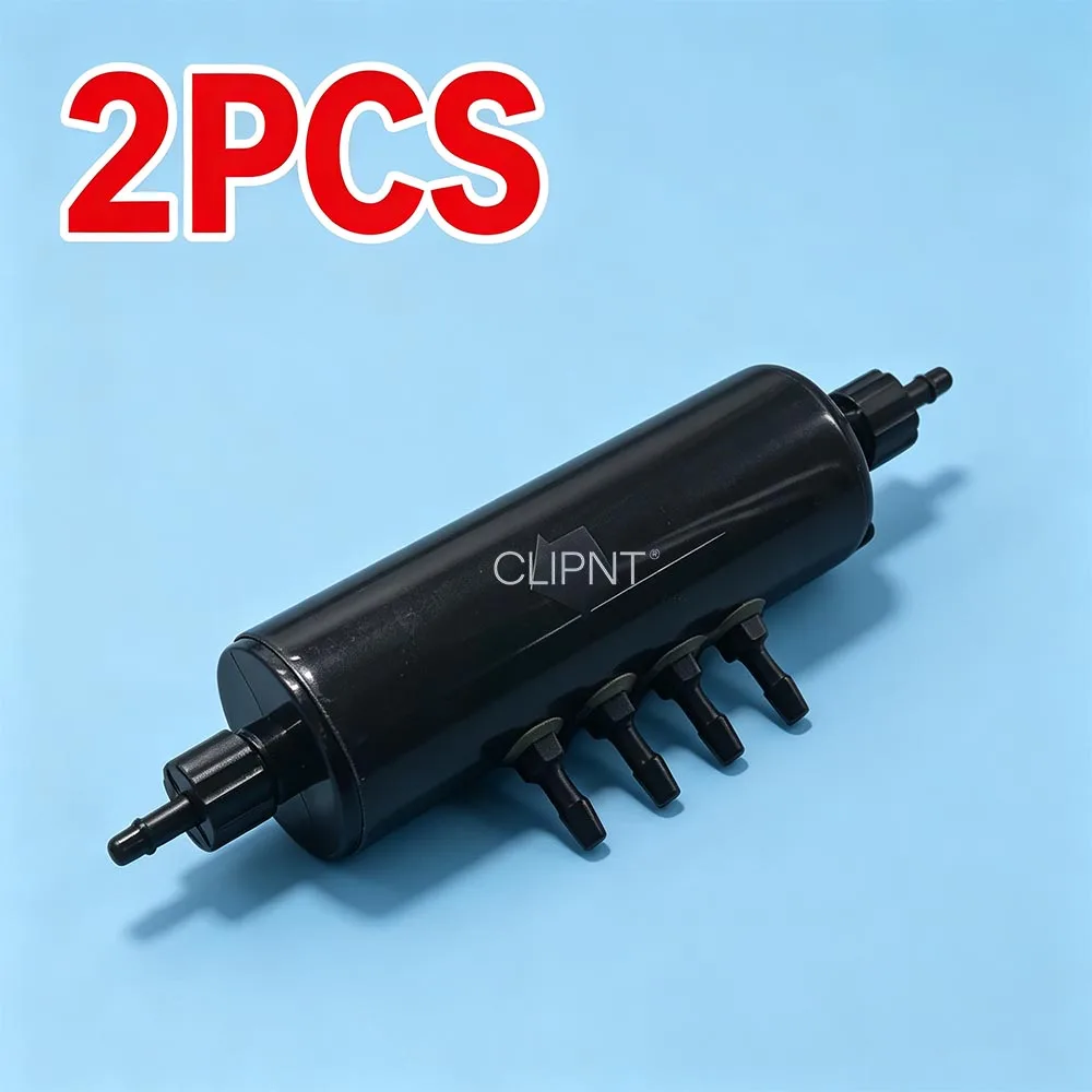 KYJET 2PC Ink Tube Splitter White Ink Circulation Splitter Ink Circulation Buffer Device For XP600/4720/I3200 UV DTF DTG Printer