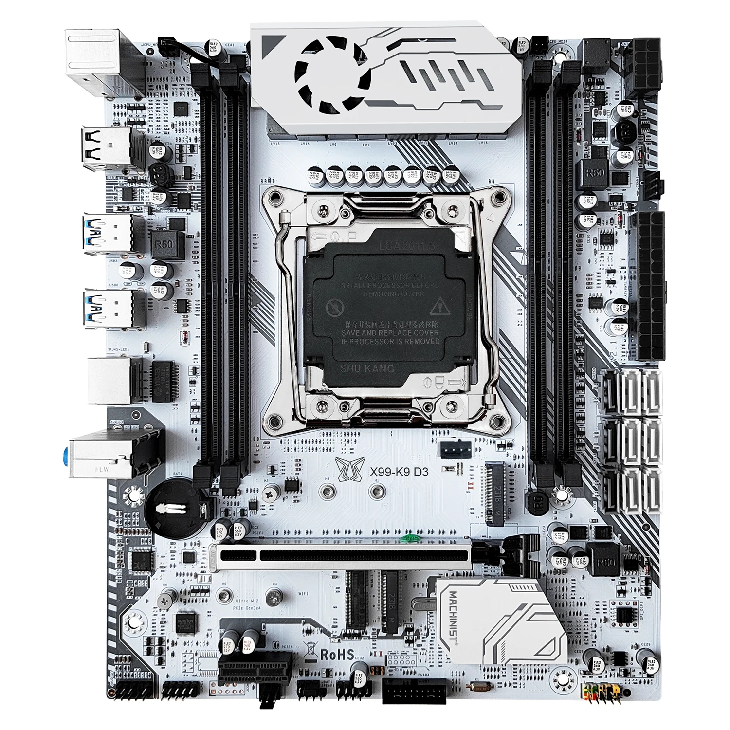 X99マザーボード Xeon2678V3 32gbメモリ MACHINIST X99 K9-D3 マザーボード Xeon E5 2666 V3 /2673 V3 CPU