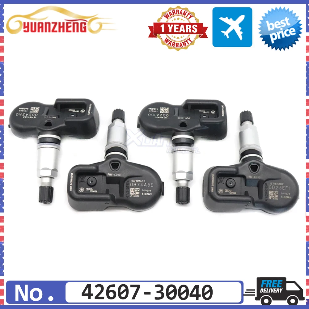 Nuevo Sensor TPMS Monitor de presión de neumáticos 42607-30040 para Lexus para Toyota