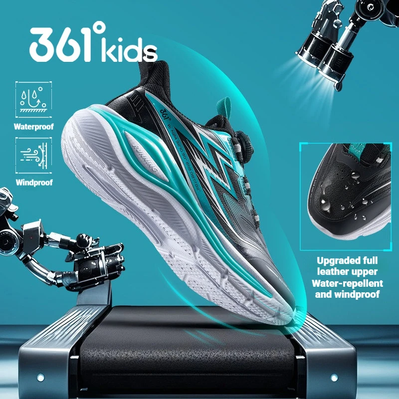 

361 Degree Big Kids Leather Athletic Shoes EU33-EU41