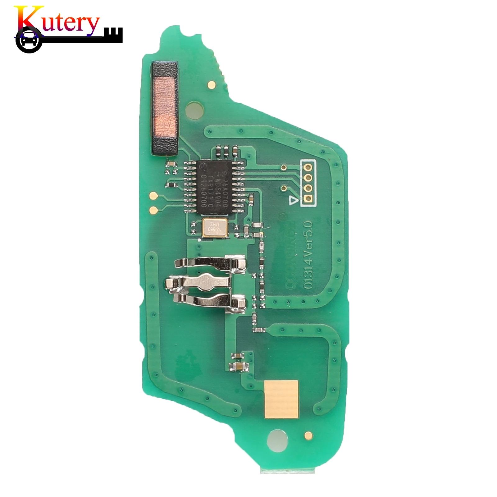 jingyuqin 10pcs/Lot Remote Car Key Circuit Board For Renault Clio III Master Modus Twingo ASK/FSK 433MHz ID46 PCF7961 Chip