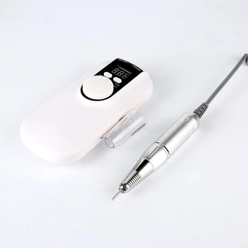35000RPM Wiederaufladbare Elektrische Nagel Bohrer Professionelle Nagel Polieren Maschine Geräuscharm Nagel Sander Datei Für Maniküre Salon