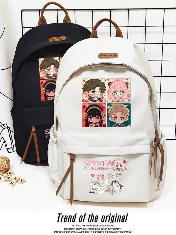 Spy X Family Anime Merchandise Girls, Large Capacity Cute Aniya Backpack For Primary And Middle School Students Anime